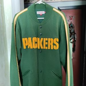 Mitchell Ness Packers throwback jacket I have a XL and L available